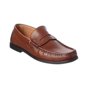 M By Bruno Magli Giuliano Leather Loafer, Brown